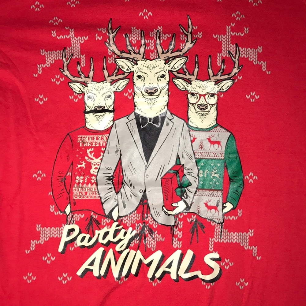 Mens Medium Holiday shirt